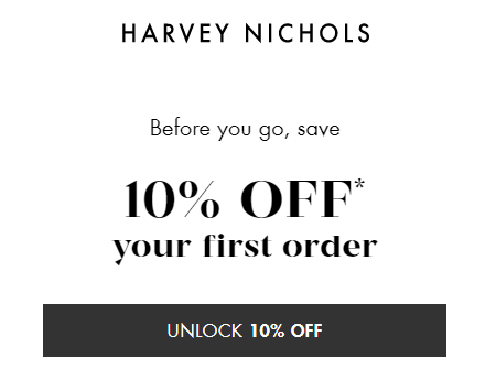 HARVEYNICHOLS קוד קידום מכירות