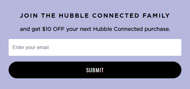 HubbleConnected קוּפּוֹן