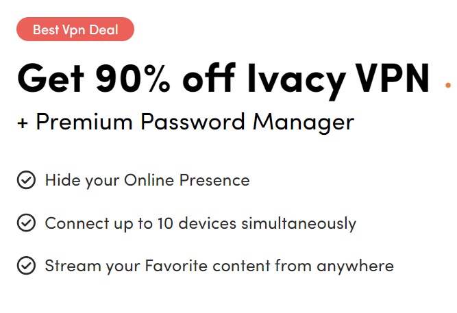 IVACY קוד קידום מכירות