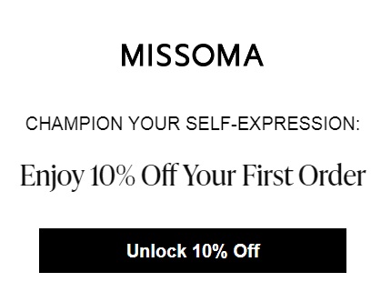 MISSOMA קוד קידום מכירות