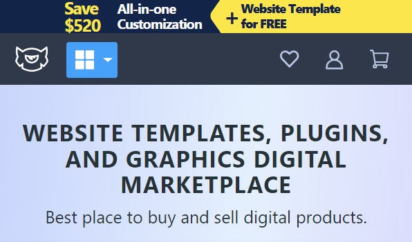 TemplateMonster.com קוד קידום מכירות