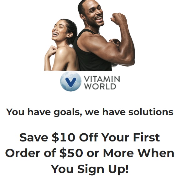 vitaminworld.com קוד קידום מכירות