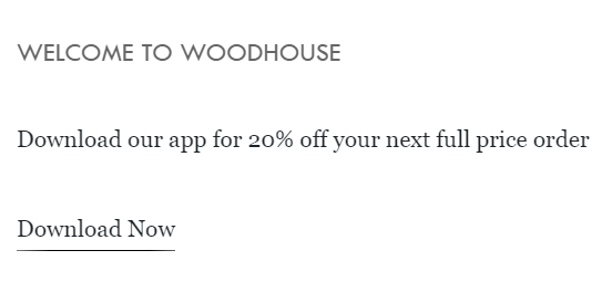  Wood House Clothing קוד קידום מכירות