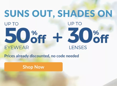 smartbuyglasses.com קוד קידום מכירות